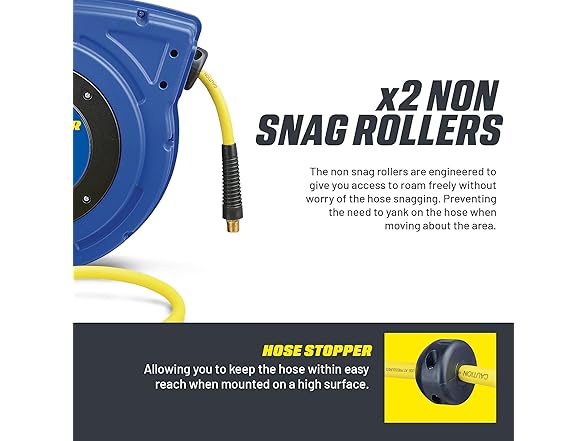 Goodyear Air Hose Reel Retractable 3/8" x 50'