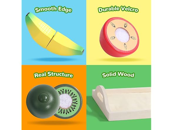 Fajiabao Wooden Play Food