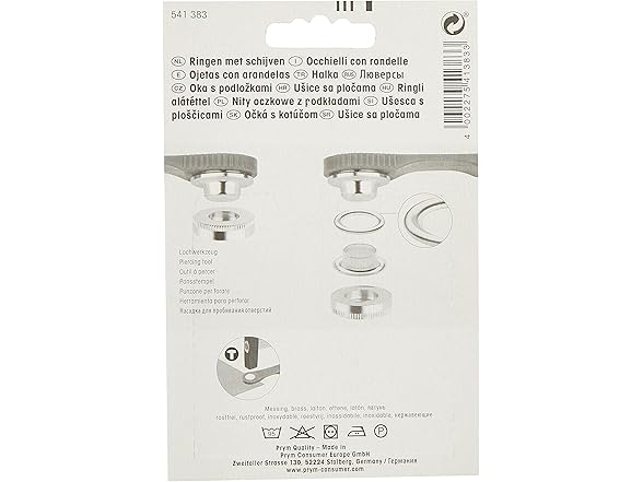 Prym_541383-1 Eyelets with Washers