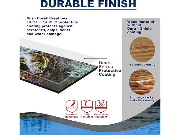 Rush Creek Creations 14 Fishing Rod Rack