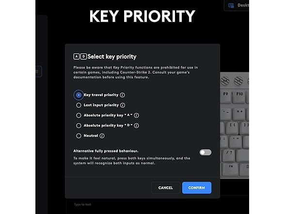 Logitech G PRO X TKL Rapid Gaming Keyboard