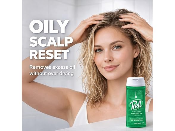 Prell Original Green Shampoo 13.5oz 3pk