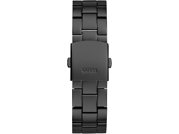 Guess Men's 40.7mm Watch - Black Stainless Steel