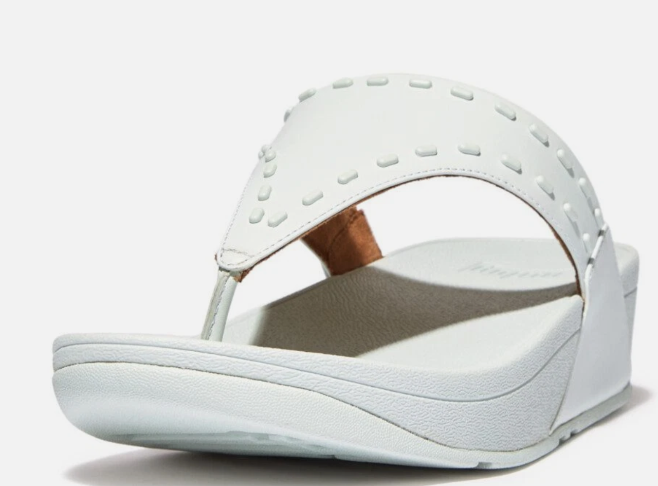 FitFlop Lulu Rubber-Stud Toe Post Sandals - Gallery 8