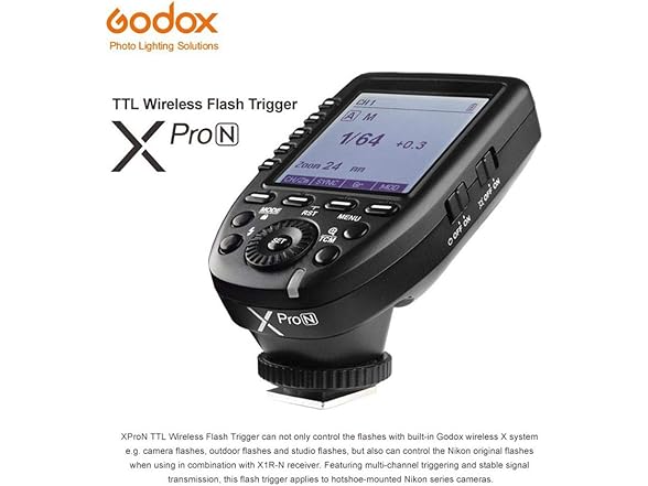 Godox XProN TTL Wireless Flash Trigger