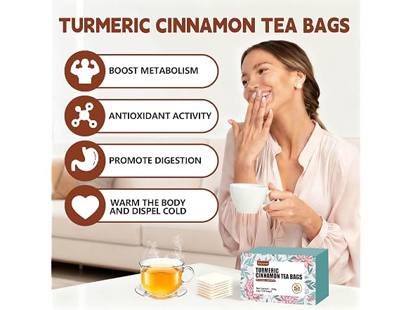 Turmeric Cinnamon Tea bags