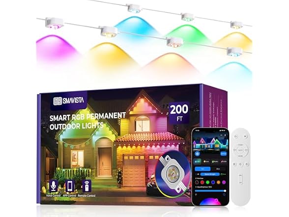 SMAVISTA Smart Permanent Outdoor Lights