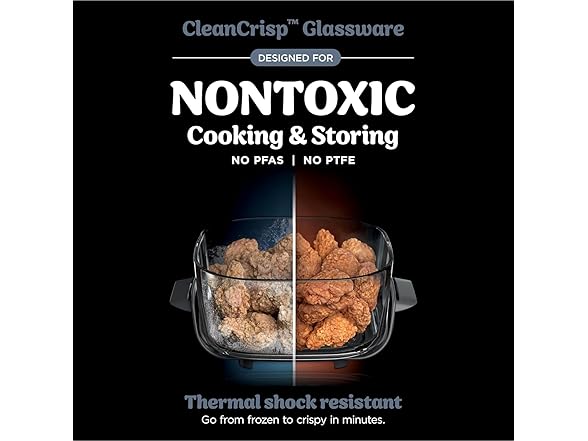 Refurbished Ninja Crispi 5-in-1 Portable Glass Air Fryer