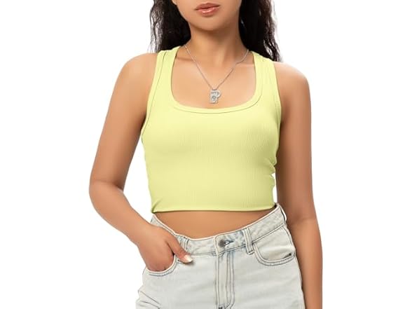 Ggov Women Sports Crop Tank Tops Women Tops Shirts
