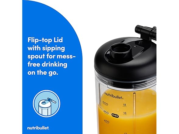 nutribullet Flex portable blender 22oz 2Pack