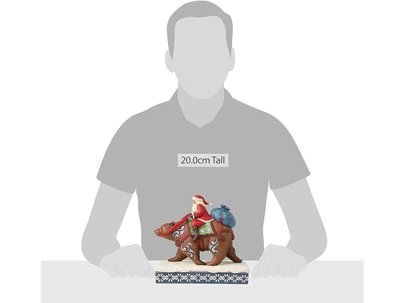 Enesco Jim Shore Heartwood Creek Santa R