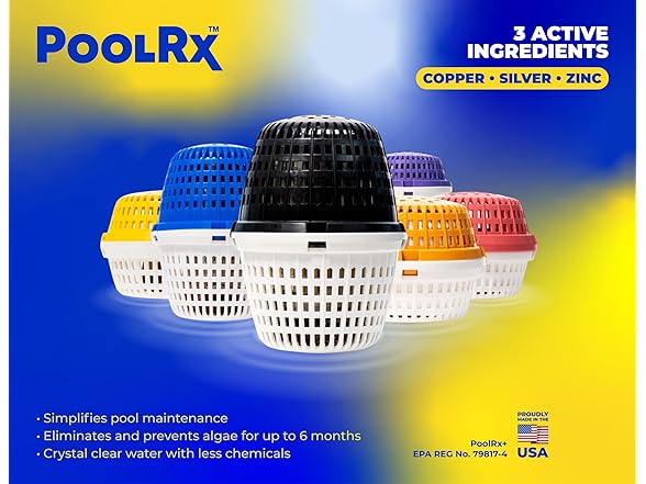 PoolRx+ Mineral Algaecide Unit