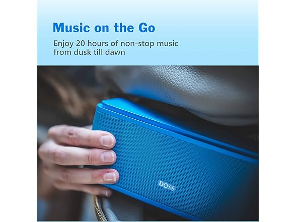 DOSS SoundBox Touch Wireless Bluetooth Speaker