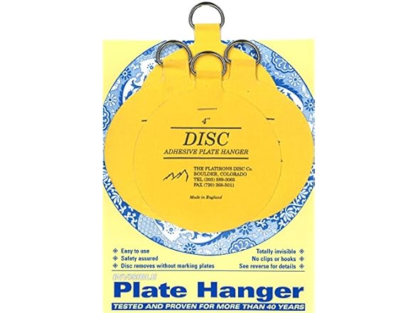 Large Plate Hanger Set (4-4 Inch Hangers)