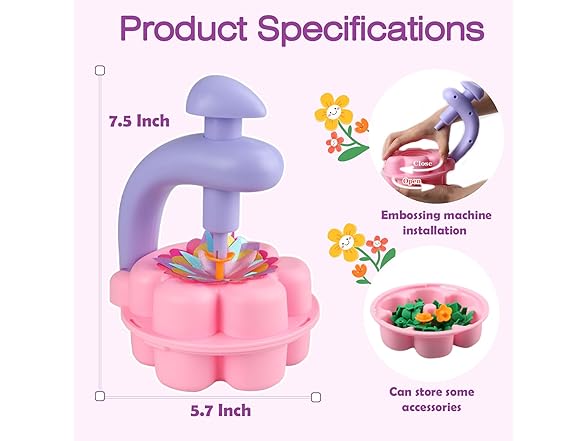 INKZOO Flower Bouquets Toys