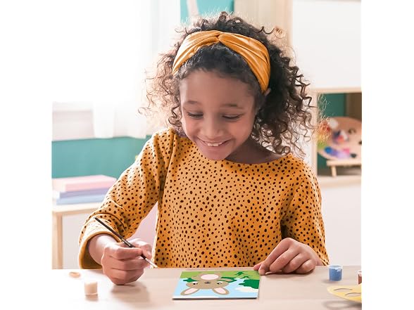 Ravensburger CreArt Cute Bunny Paint‑by‑Number Kit