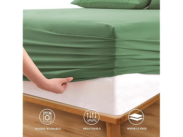 Extra Deep Pocket Twin Fitted Sheet
