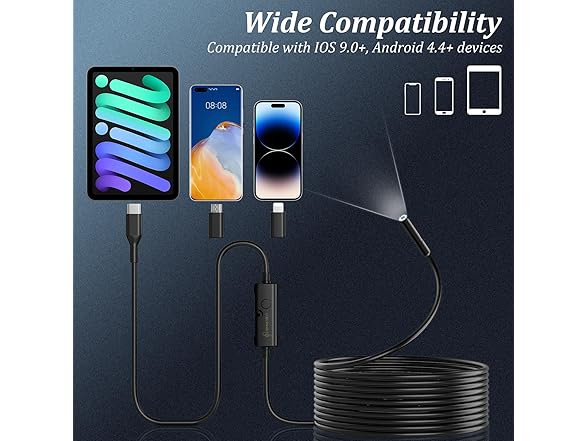 ENNOVOR Endoscope Camera with Light