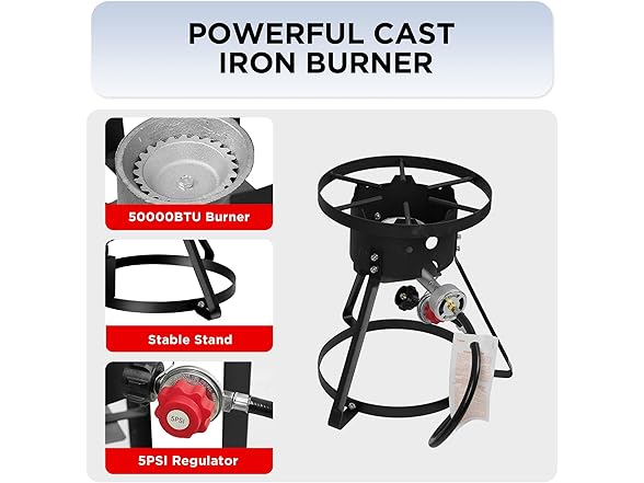 Red Mountain Valley Camping 30 Qt Deep Fryer