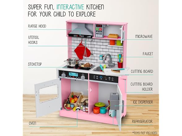 Small Kitchen Set Pink