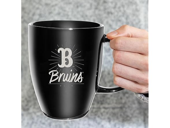 UCLA Bruins Sunburst Black Mug
