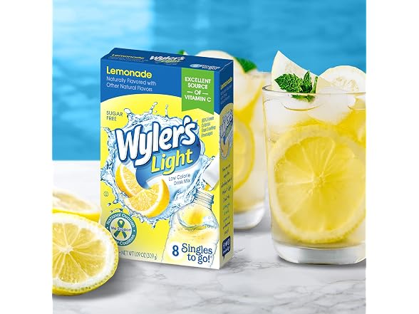 Wyler's Light Singles Water Drink Mix