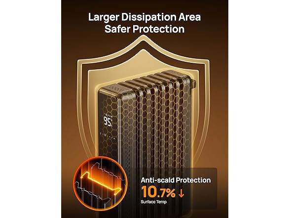 Dreo 1500W Oil Filled Radiator Heater