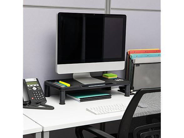 Mind Reader Monitor Stand Set of 2