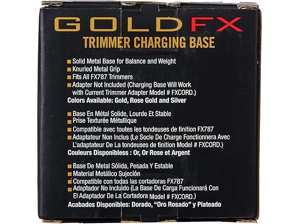 BaBylissPRO Barberology FX787 GOLDFX Professional Trimmer Ch (Open Box)