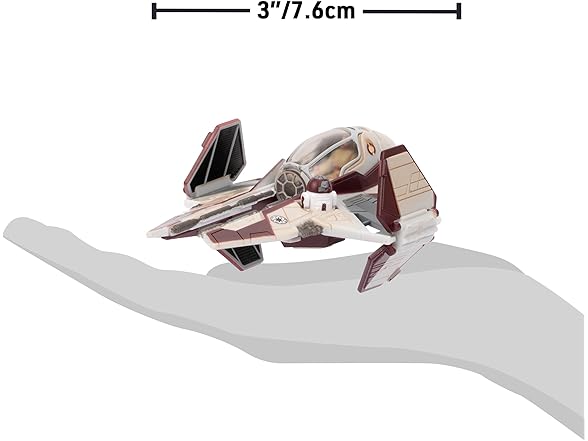 Jazwares Star Wars Micro Galaxy Squadron Jedi Interceptor Mystery Bundle 