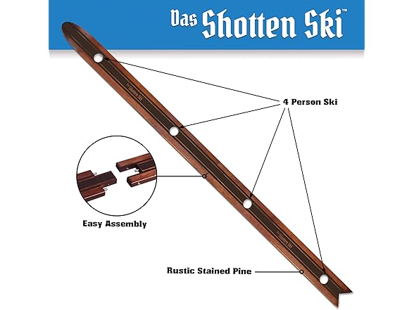 GoPong Das Shotten Ski 