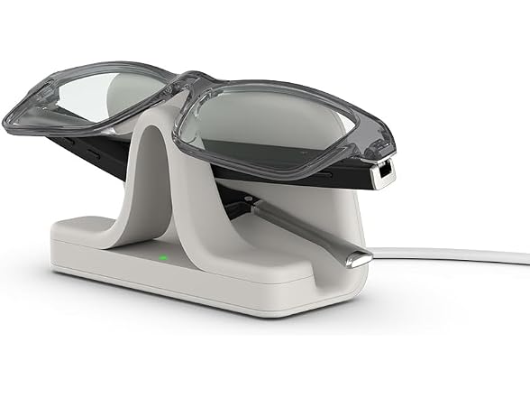 (NEW) Amazon Echo Frames Smart glasses, Designed for Alexa+, Modern Rectangle frames in Charcoal Gray