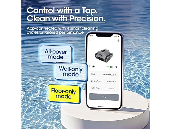 Nepturox Cordless Robotic Pool Cleaner