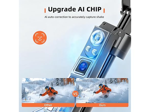 Euoto Face Tracking Selfie Stick Tripod