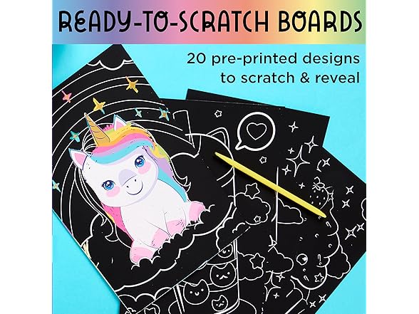 Creativity for Kids Deluxe Scratch Art Kit