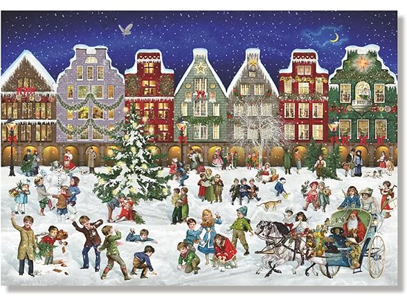 COPPENRATH Winter Evening in the Town Advent Calender