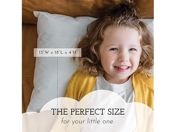 Soft Hypoallergenic Toddler Pillow
