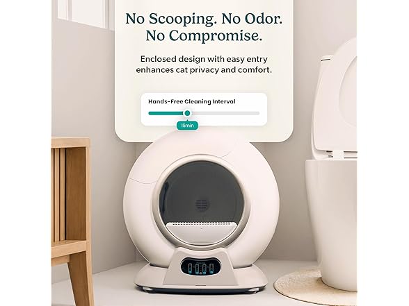 PetCove Self Cleaning Automatic Litter Box Bundle