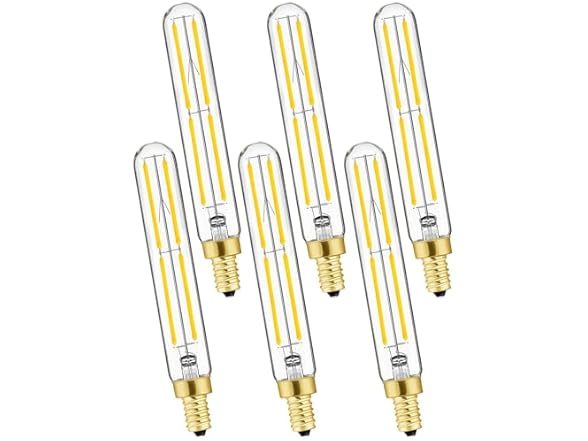 Dimmable E12 Light Bulb 60 Watt Daylight 4000K 6 Pack