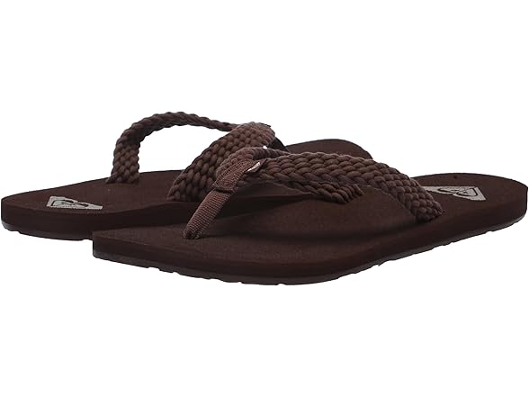 Roxy Women's Porto III Sandal, Brown 10