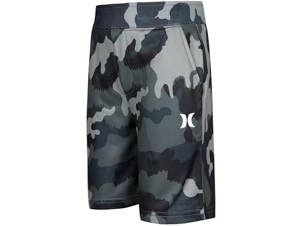 Hurley Boys Gray Camo Solar Shorts