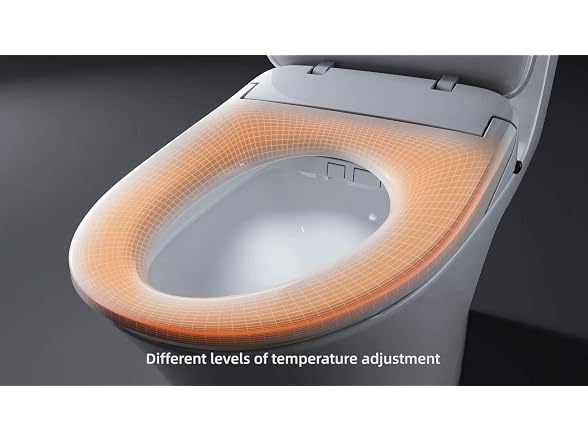 Smart Toilet Bidet Euroto Luxury Elongated for Bathroom Bowls