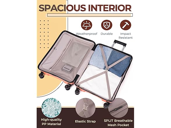 CONCEPTEN Luggage Sets