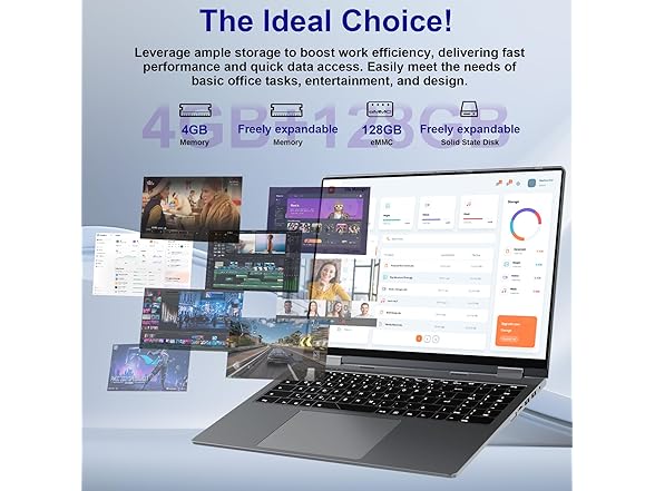 Jumper 16" 2-in-1 Laptop