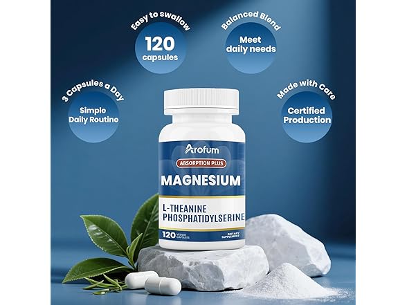 Arofum Magnesium 120 Capsules