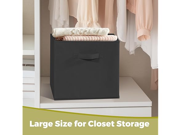 STORAGEIDEAS 11x11 Storage Bins, Set of 10 