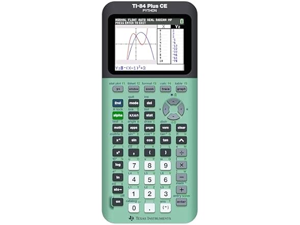 TI-84 Plus CE Python Color Graphing Calculator