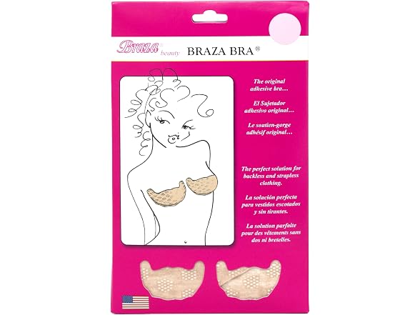 Braza Women (DD) Self Adhesive Bra