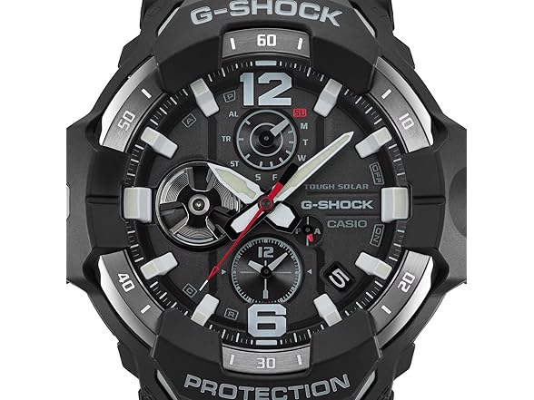 Casio G-Shock Master of G Air Gravitymaster Black Resin Strap Watch - GRB300-1A