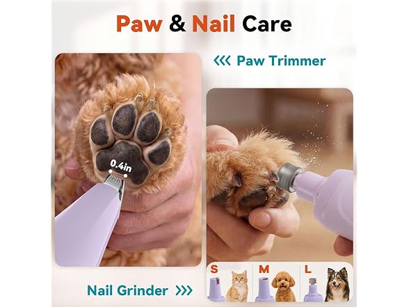Veeconn 4-in-1 Dog Clippers Grooming